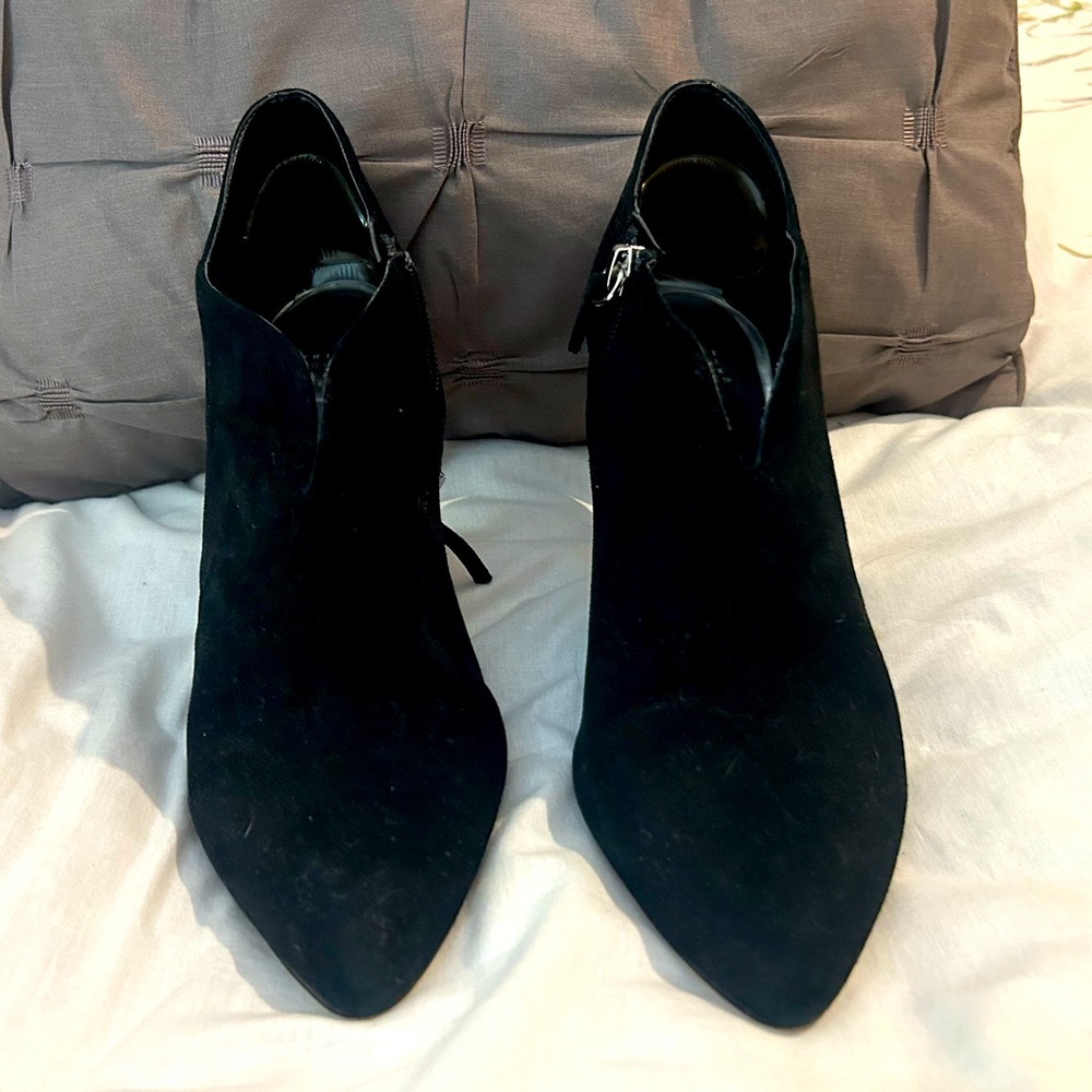 White House Black Market Suede Shootie